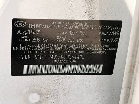 Used 2021 Hyundai Sonata Limited FWD image 21