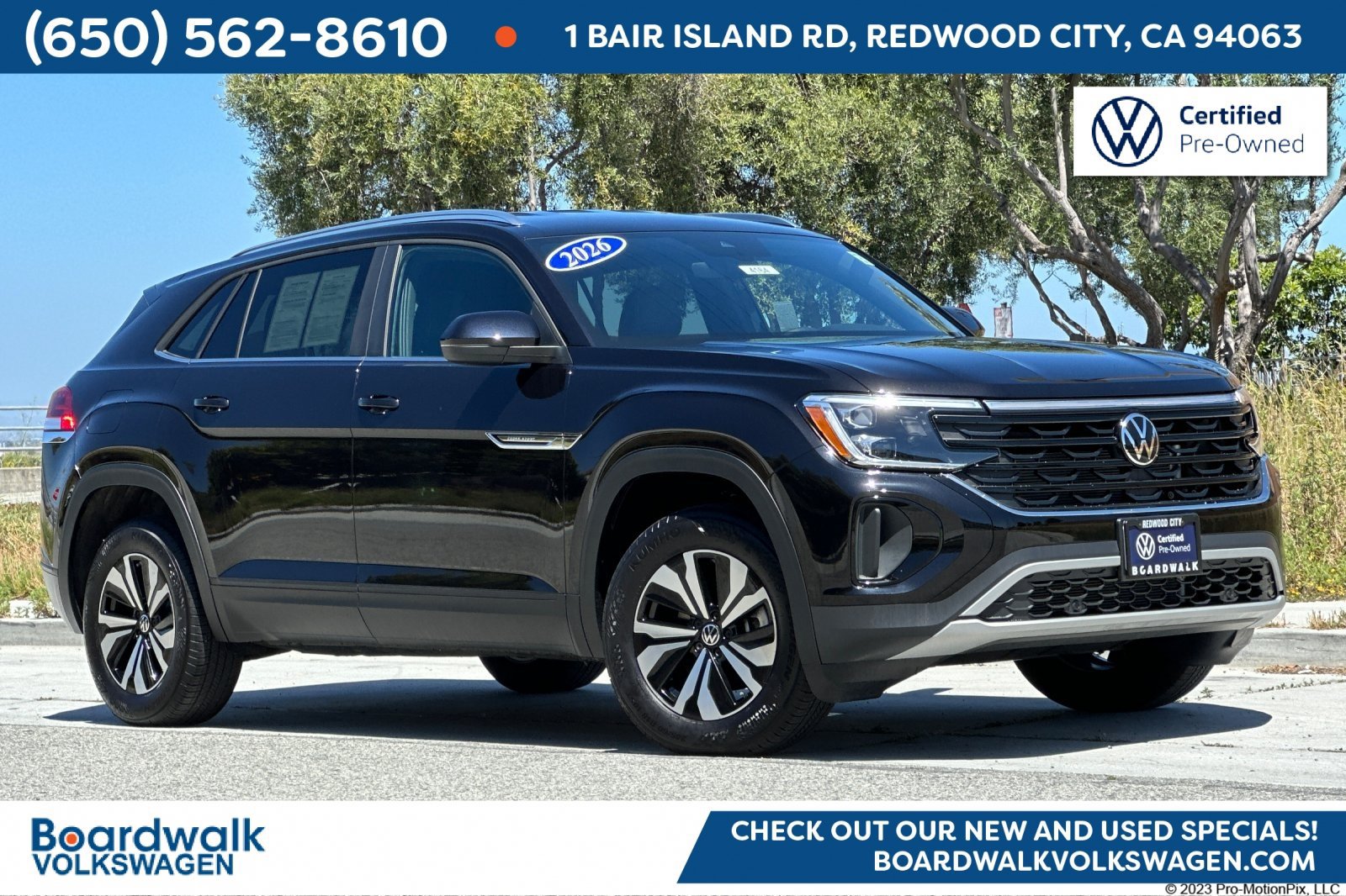 Certified 2026 Volkswagen Atlas Cross Sport SE AWD/4WD image 1