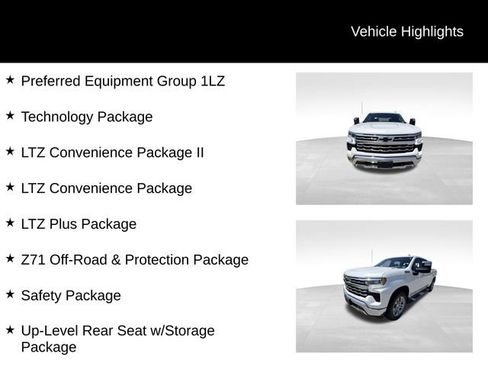 Certified 2025 Chevrolet Silverado 1500 LTZ AWD/4WD image 13