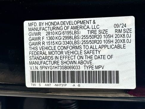 Certified 2025 Honda Pilot Touring image 40