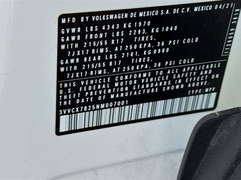 Used 2022 Volkswagen Taos S FWD image 40
