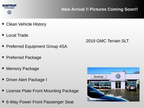 Used 2019 GMC Terrain SLT w/ Preferred Package AWD/4WD image 3