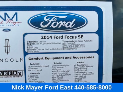 Used 2014 Ford Focus SE image 24