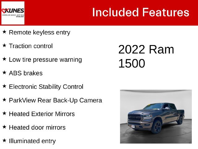 Used 2022 RAM 1500 Sport w/ Rebel Level 2 Equipment Group AWD/4WD image 4