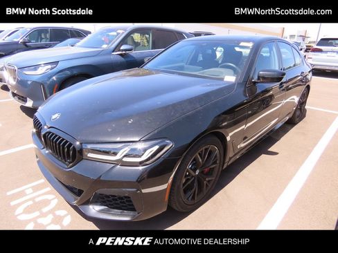 Certified 2023 BMW 540i w/ M Sport Package RWD image 1
