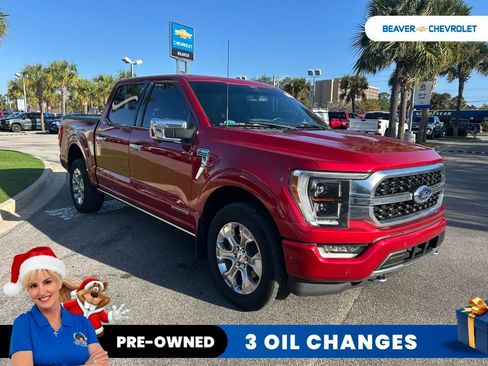 Used 2022 Ford F150 Platinum w/ Equipment Group 701A High image 2