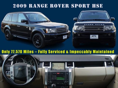 Used 2009 Land Rover Range Rover Sport HSE image 2