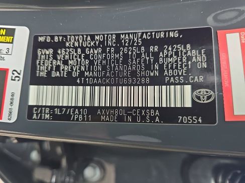 New 2026 Toyota Camry SE image 34