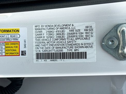 Used 2026 Honda CR-V EX-L image 36