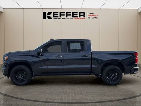 Used 2023 Chevrolet Silverado 1500 Custom w/ LPO, Dark Essentials Package AWD/4WD image 2