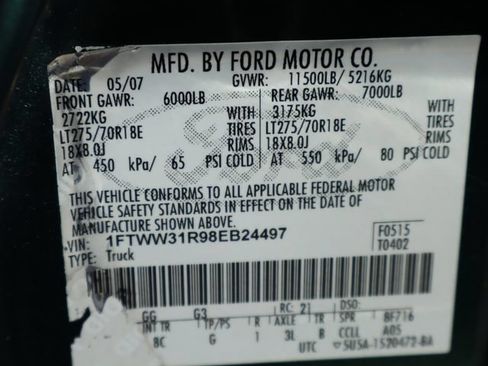 Used 2008 Ford F350 Lariat AWD/4WD image 55