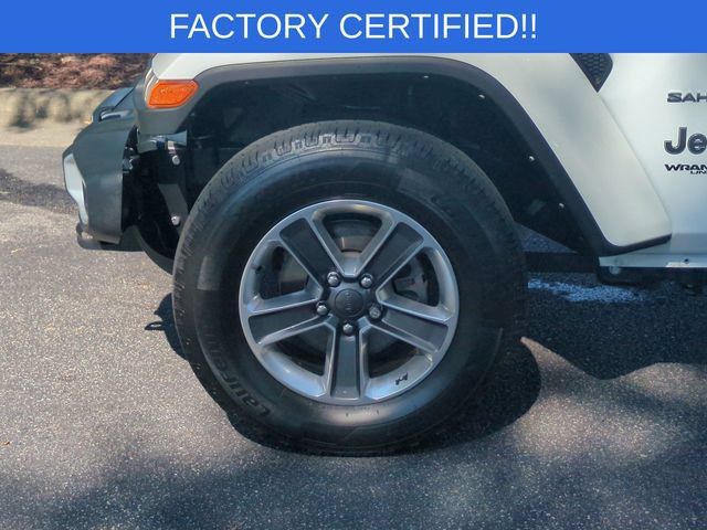 Certified 2021 Jeep Wrangler Unlimited Sahara AWD/4WD image 10