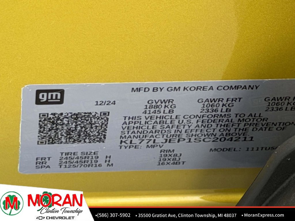 Used 2025 Chevrolet Trax RS w/ Driver Confidence Package FWD image 19