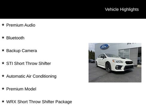 Used 2018 Subaru WRX Premium image 6