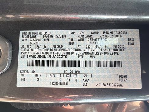 Used 2024 Ford Escape Active w/ Tech Pack #1 FWD image 31