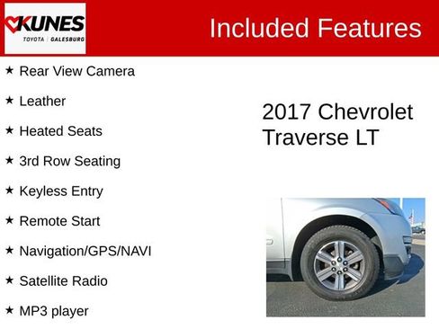 Used 2017 Chevrolet Traverse LT image 2