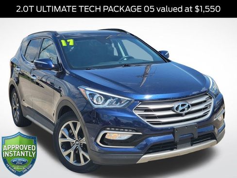 Used 2017 Hyundai Santa Fe Sport w/ 2.0T Ultimate Tech Package 05 FWD image 1