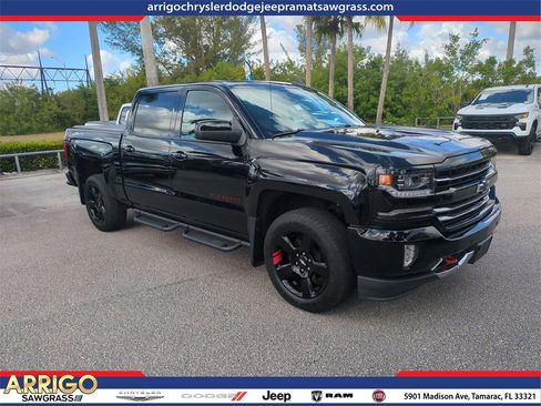Used 2018 Chevrolet Silverado 1500 LTZ Z71 w/ Redline Edition image 1