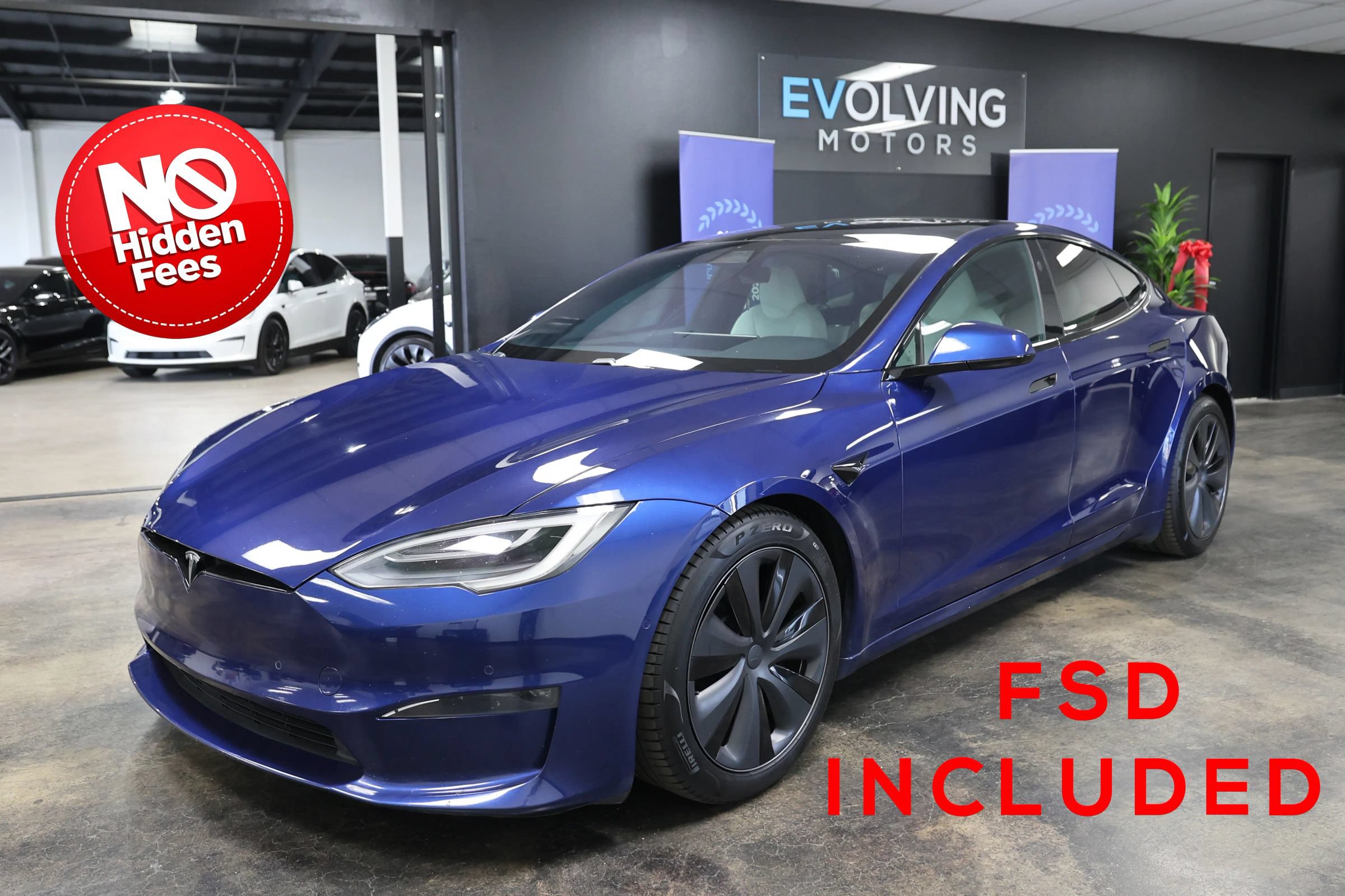 Used 2022 Tesla Model S Plaid AWD/4WD image 1