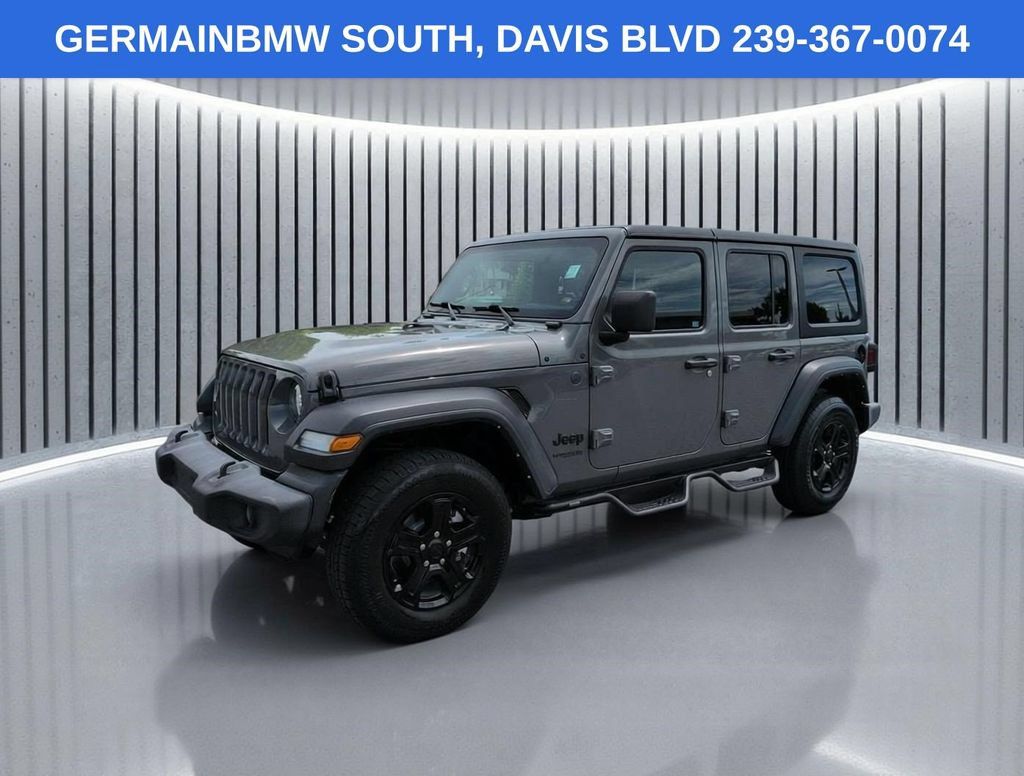 Used 2022 Jeep Wrangler Unlimited Sport AWD/4WD image 1