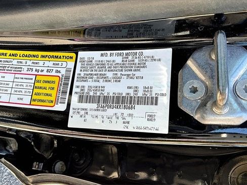 Certified 2019 Ford Fusion Titanium image 30