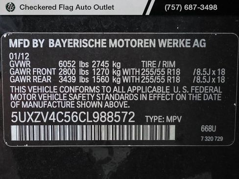 Used 2012 BMW X5 xDrive35i image 22