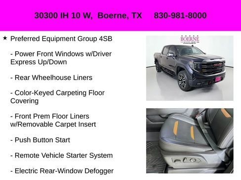 Used 2023 GMC Sierra 1500 AT4 w/ Technology Package image 20