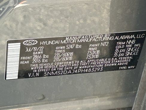 Used 2023 Hyundai Santa Fe SEL w/ Cargo Package AWD/4WD image 36