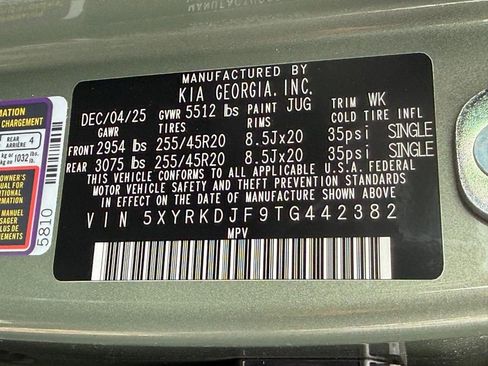 New 2026 Kia Sorento SX Prestige w/ Olive Brown Leather Package AWD/4WD image 25