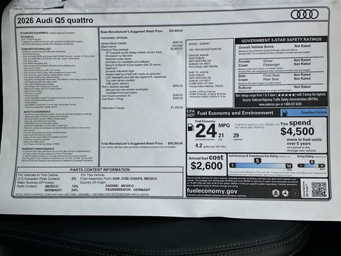 New 2026 Audi Q5 Premium Plus AWD/4WD image 47
