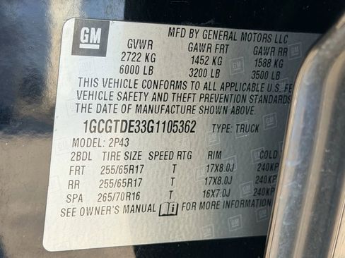 Used 2016 Chevrolet Colorado Z71 image 7