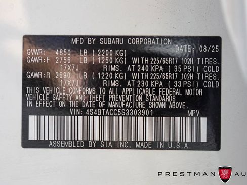 Used 2025 Subaru Outback Premium AWD/4WD image 36