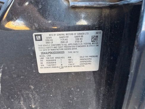 Used 2012 Chevrolet Equinox LT image 25