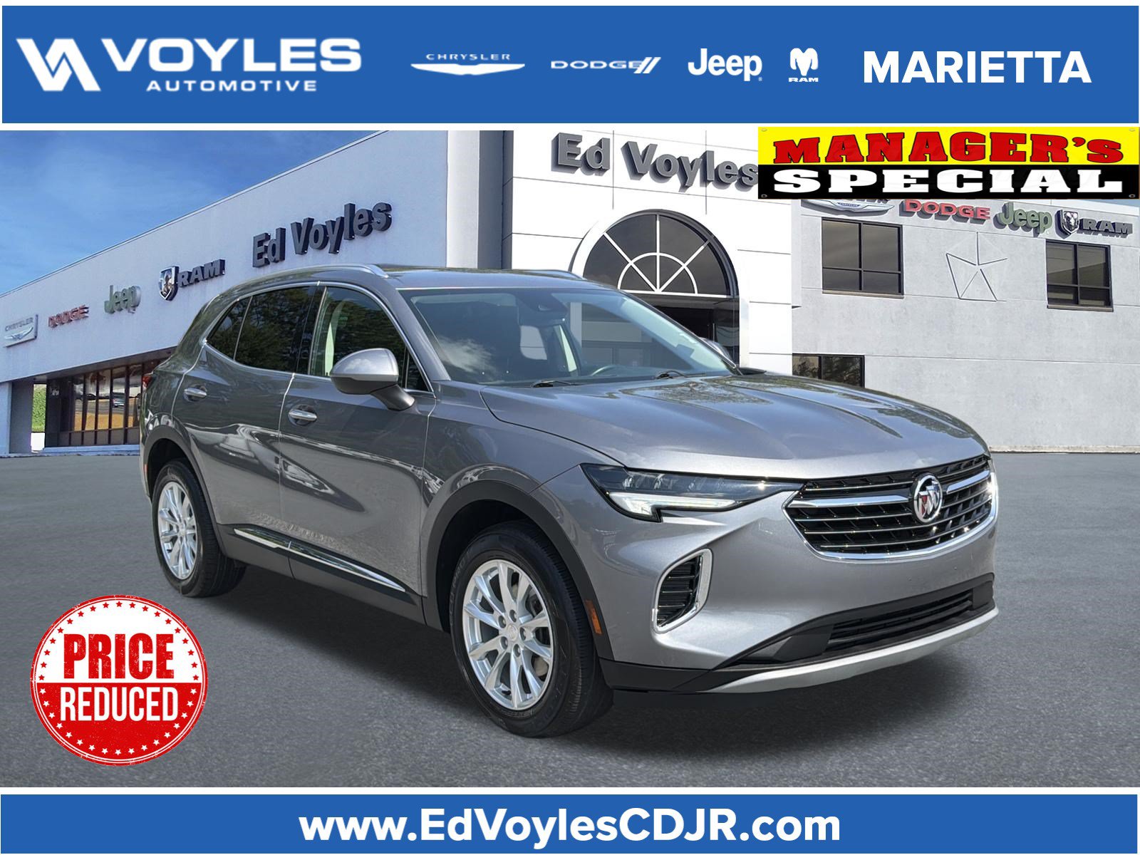 Used 2021 Buick Envision Preferred FWD image 1