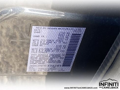 New 2026 INFINITI QX60 Sport w/ Dark Cargo Package image 34