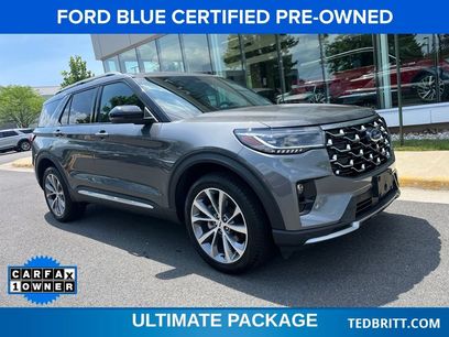 Certified 2025 Ford Explorer Platinum w/ Ultimate Package