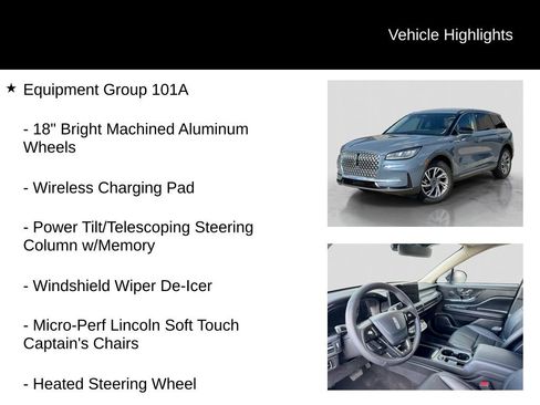 Used 2025 Lincoln Corsair AWD w/ Equipment Group 101A image 6