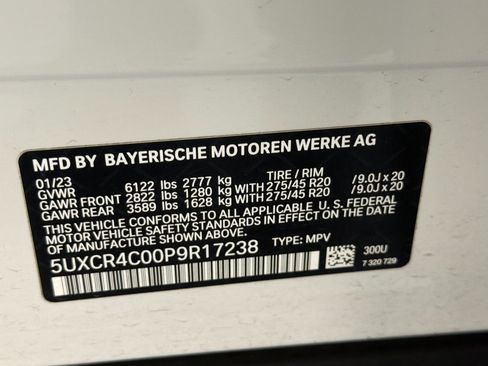 Certified 2023 BMW X5 sDrive40i w/ Parking Assistance Package image 21