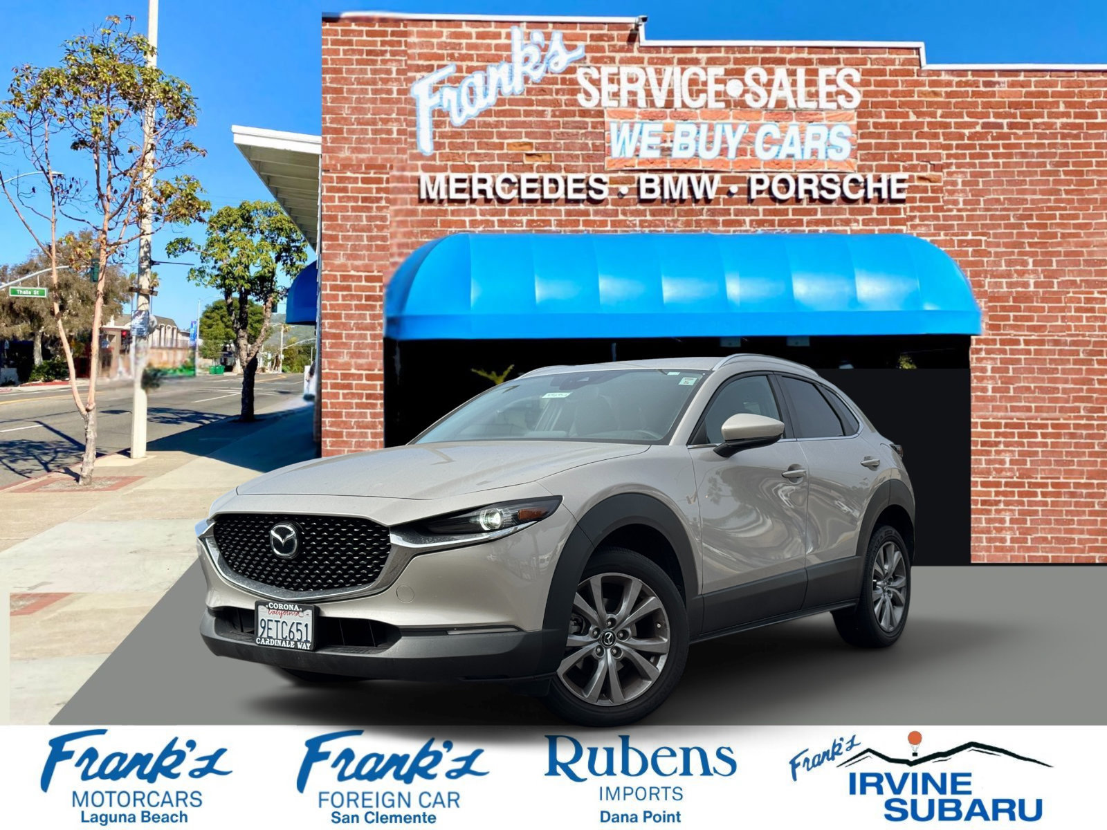Used 2023 MAZDA CX-30 AWD 2.5 S w/ Preferred Package image 1