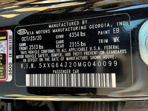 Used 2021 Kia K5 GT-Line w/ GT-Line FWD Premium Package image 20