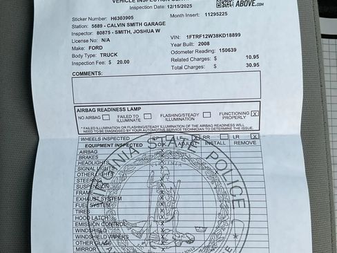 Used 2008 Ford F150 XL image 46