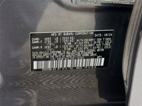 Certified 2025 Subaru Outback Premium w/ Popular Package #1A image 31