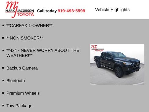 Used 2023 Toyota Tacoma SR5 AWD/4WD image 7