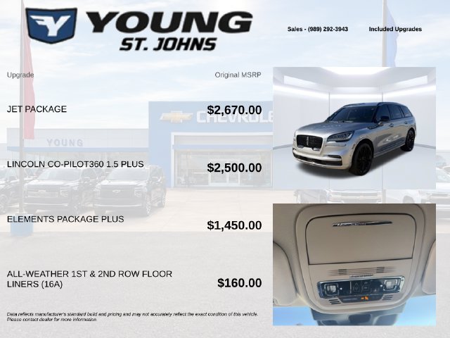 Used 2024 Lincoln Aviator Reserve w/ Jet Package AWD/4WD image 10