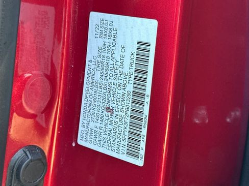 Used 2023 Honda Ridgeline RTL-E image 36