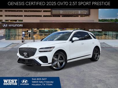 Used 2025 Genesis GV70 2.5T Sport Prestige w/ Sport Prestige Package
