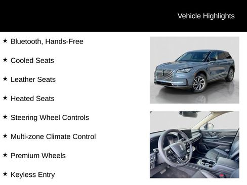 Used 2025 Lincoln Corsair AWD w/ Equipment Group 101A image 21