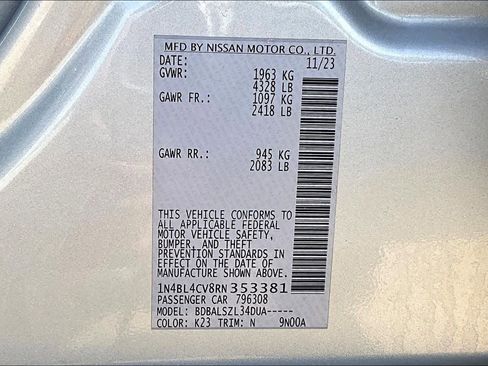 Used 2024 Nissan Altima 2.5 SR image 37