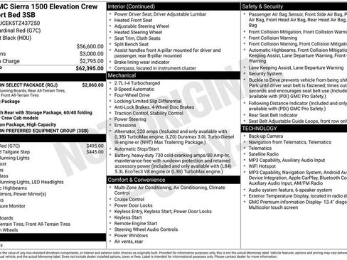 New 2026 GMC Sierra 1500 Elevation w/ Elevation Select Package AWD/4WD image 5