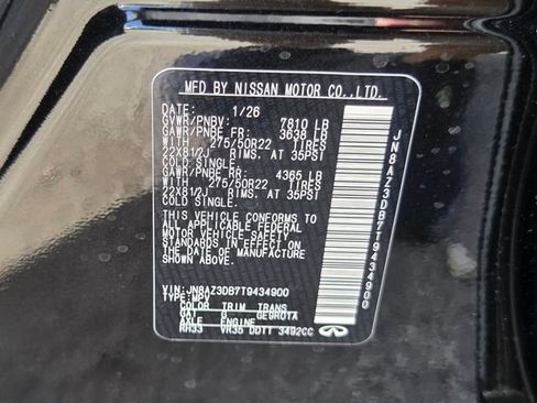 New 2026 INFINITI QX80 4WD w/ Sport Exterior Package image 23